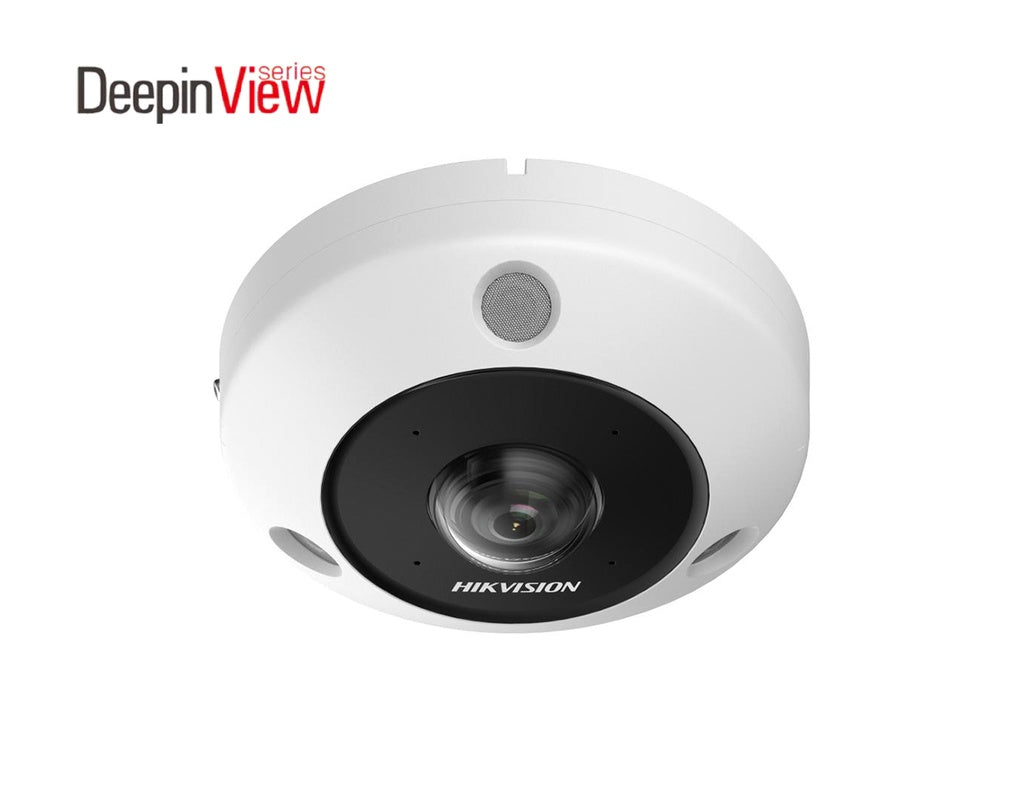Hikvision DS-2CD6365G1-IVS 6 MP DeepinView Fisheye Network Camera (1.16 mm)