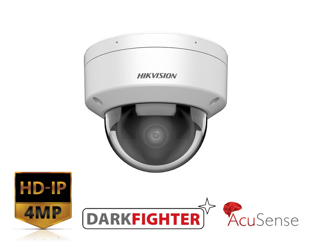 Hikvision DS-2CD2146G2H-ISU 4 MP DarkFighter Fixed Dome Network Camera (2.8 mm)