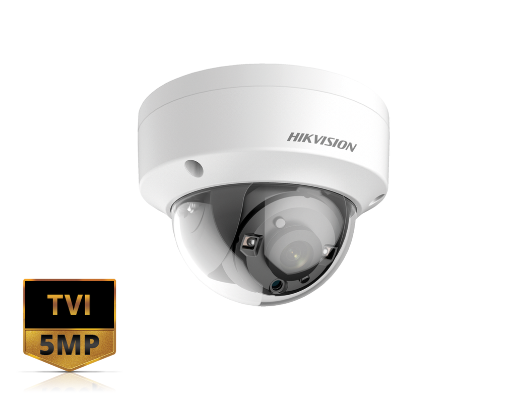 Hikvision DS-2CE57H0T-VPITE 5 MP Vandal-Resistant PoC Dome Camera (2.8 mm)