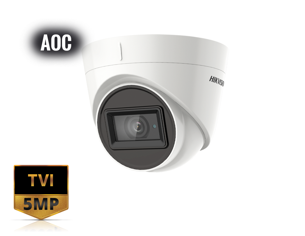 Hikvision DS-2CE78H0T-IT3FS 5 MP Turbo HD Audio Turret Camera (2.8 mm)