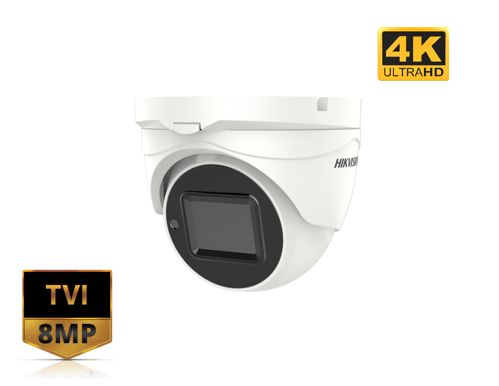 Hikvision DS-2CE79U1T-IT3ZF 8 MP Motorised Varifocal Turret Camera (2.7–13.5 mm)