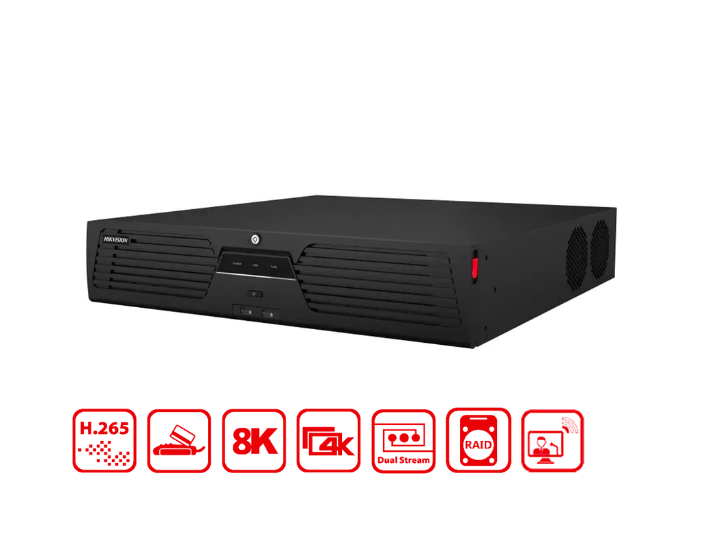 DS-9664NI-M8 - Hikvision 64-ch 2U 4K NVR product image