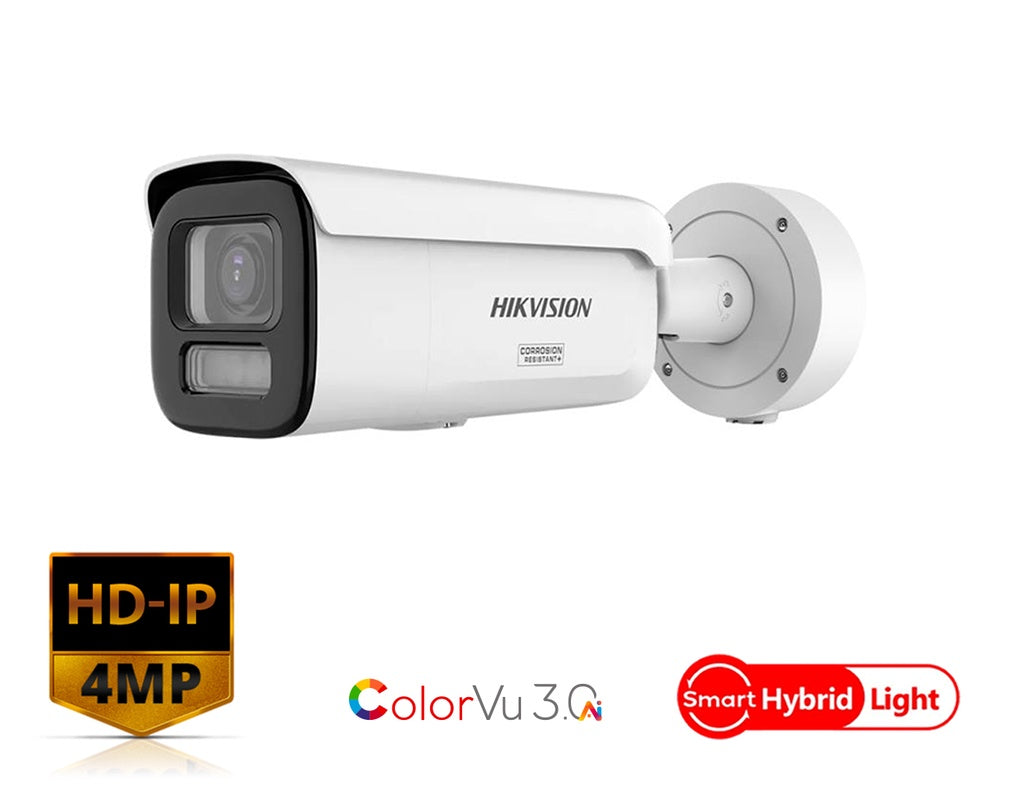 Hikvision DS-2CD2647G3-LIZSY 4 MP ColorVu Smart Hybrid Light Varifocal Bullet Camera product image