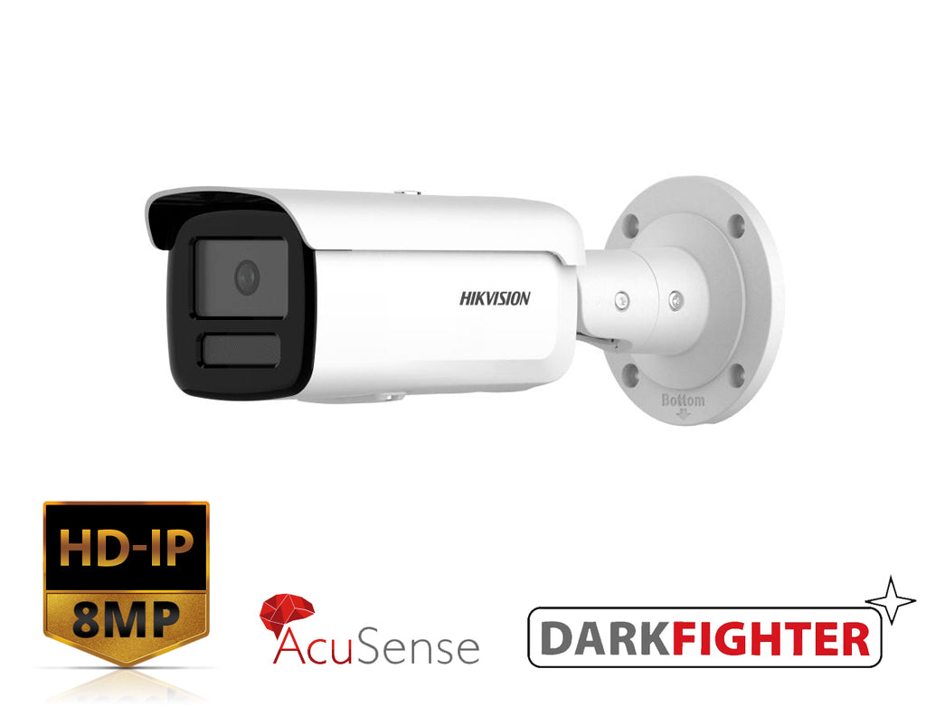 Hikvision DS-2CD2T86G2H-2I(2.8mm) 8 MP DarkFighter Fixed Bullet Network Camera product image