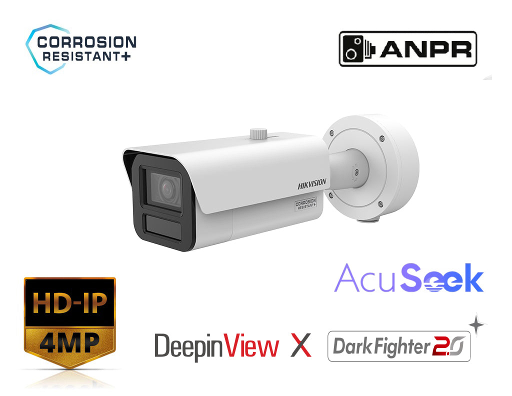 Hikvision iDS-2CD7A46G2/LM-IZHSY(2.8-12mm) 4 MP DeepinViewX Varifocal Bullet Camera product image