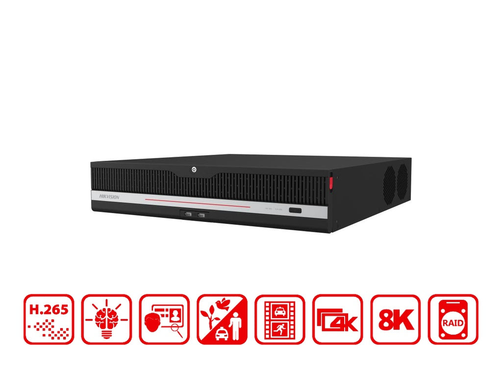 IDS-9664NXI-M8/X - Hikvision 64-ch 2U 8K DeepinMind NVR product image